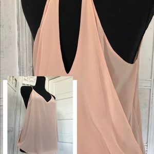 3/$15 Pink silk tank cami